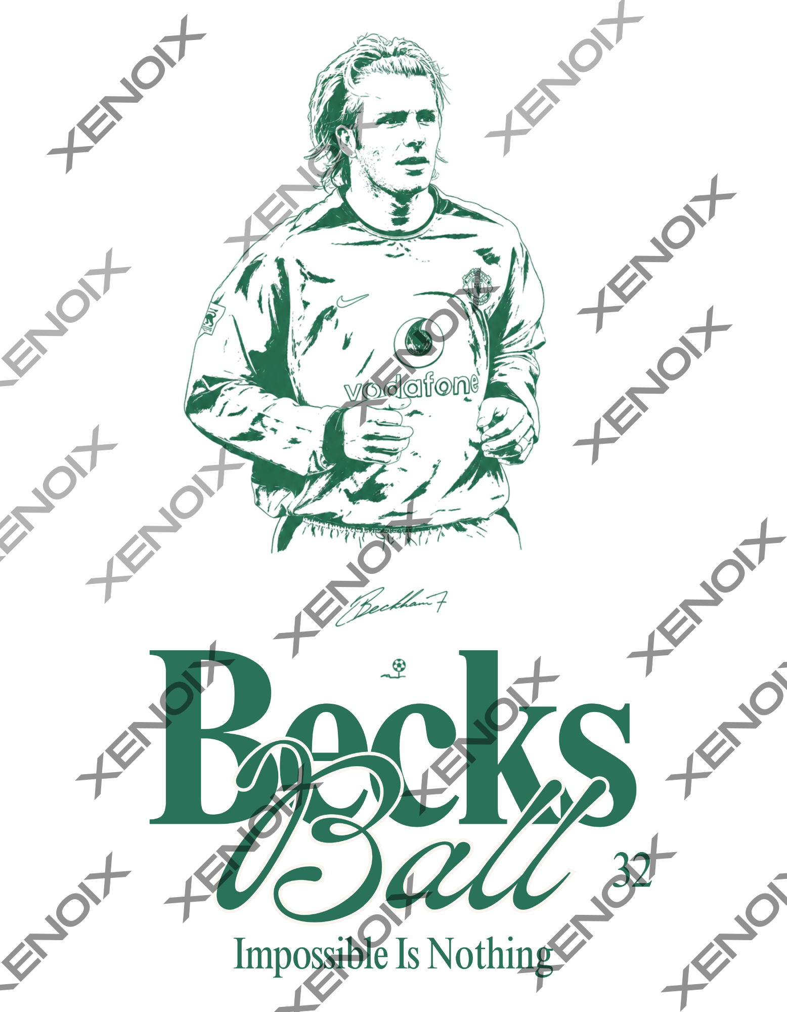 The Beckham Archive Series // Oversized Tee