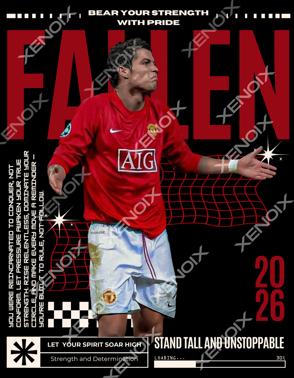 Fiery Manchester Series // Oversized Tee